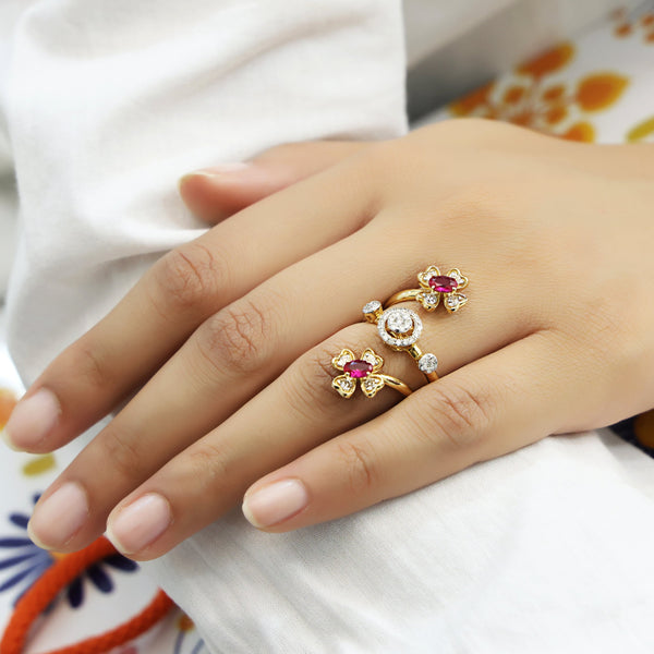 Floral Harmony Diamond Delight