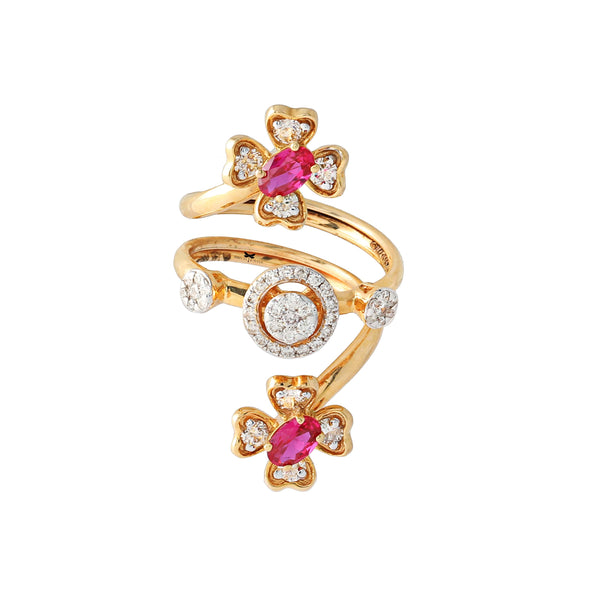 Floral Harmony Diamond Delight