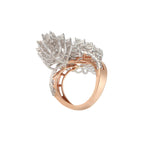 The Diamond Leaf RIng