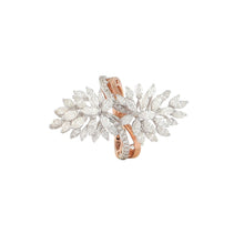 The Diamond Leaf RIng
