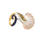 Dancing Peacock Ring