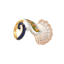 Dancing Peacock Ring